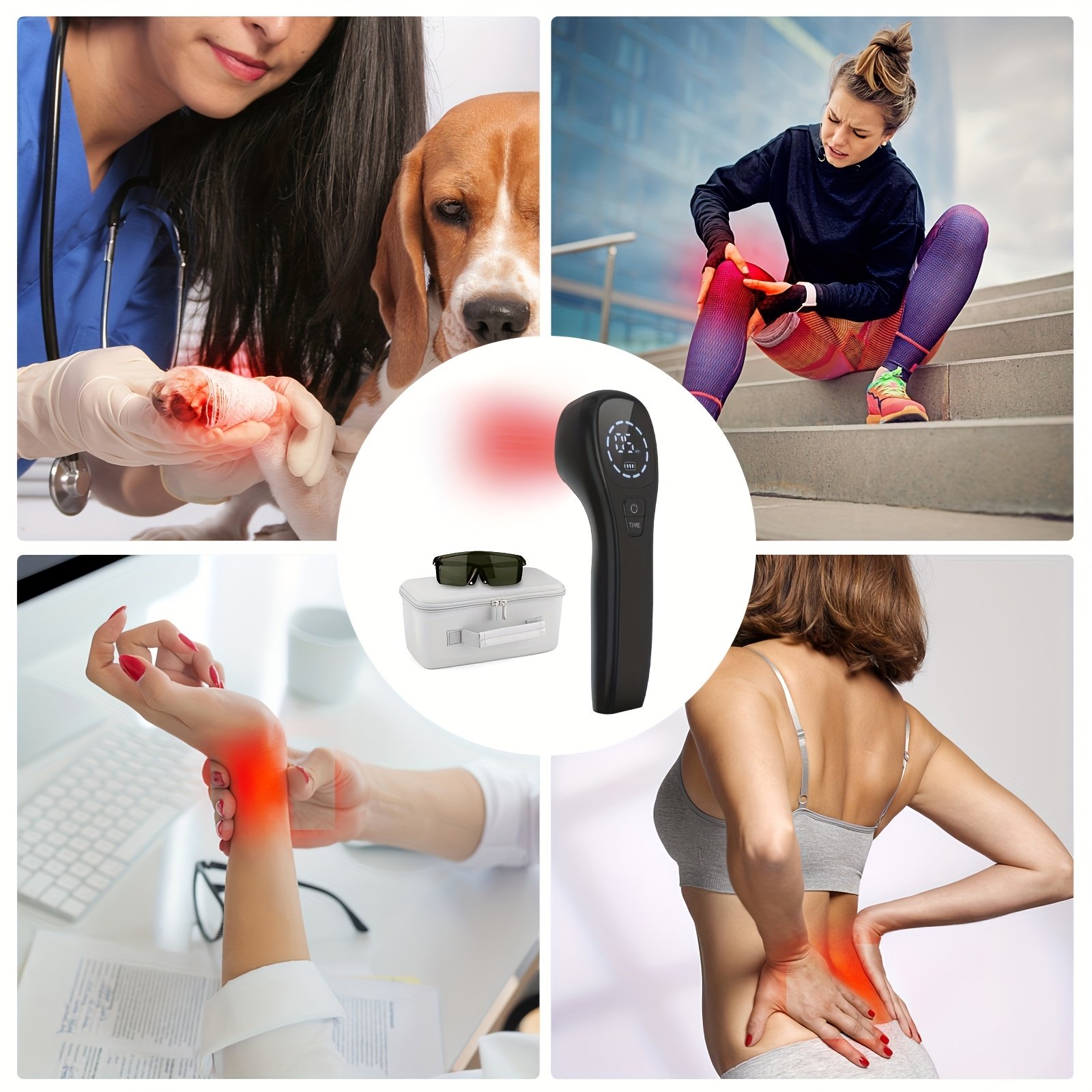 KTS Handheld Red Light Therapy Device KTS Handheld Red Light Therapy Device - Image 6