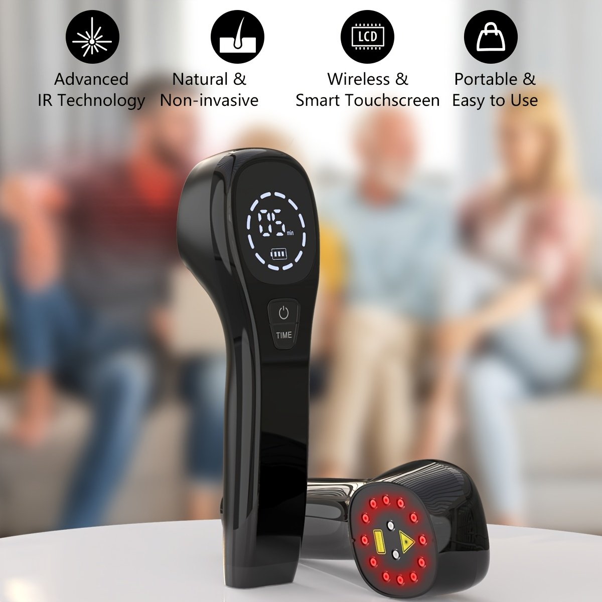 KTS Handheld Red Light Therapy Device KTS Handheld Red Light Therapy Device - Image 3